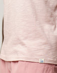 Merz Slub Pima Cotton T-Shirt - Dusted Pink-Men's T-Shirts-Brooklyn-Vancouver-Yaletown-Canada