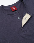 Outclass Slub S/S Henley - Violet-Men's T-Shirts-Brooklyn-Vancouver-Yaletown-Canada
