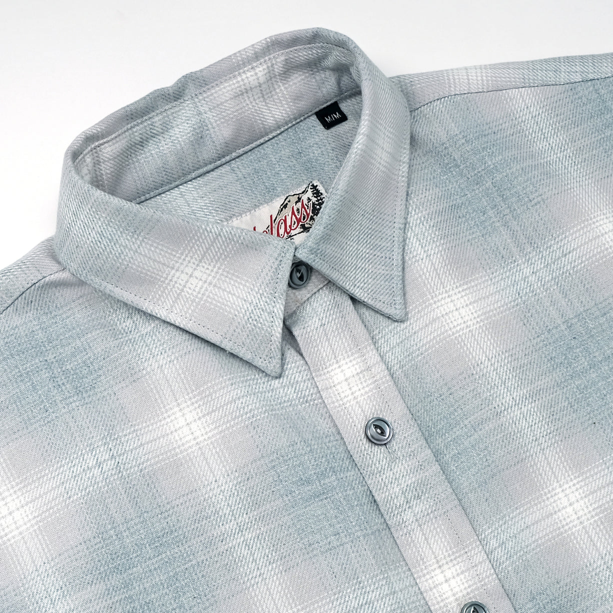 Outclass L/S Easy Shirt - Mist Plaid-Men's Shirts-Brooklyn-Vancouver-Yaletown-Canada