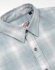 Outclass L/S Easy Shirt - Mist Plaid-Men's Shirts-Brooklyn-Vancouver-Yaletown-Canada