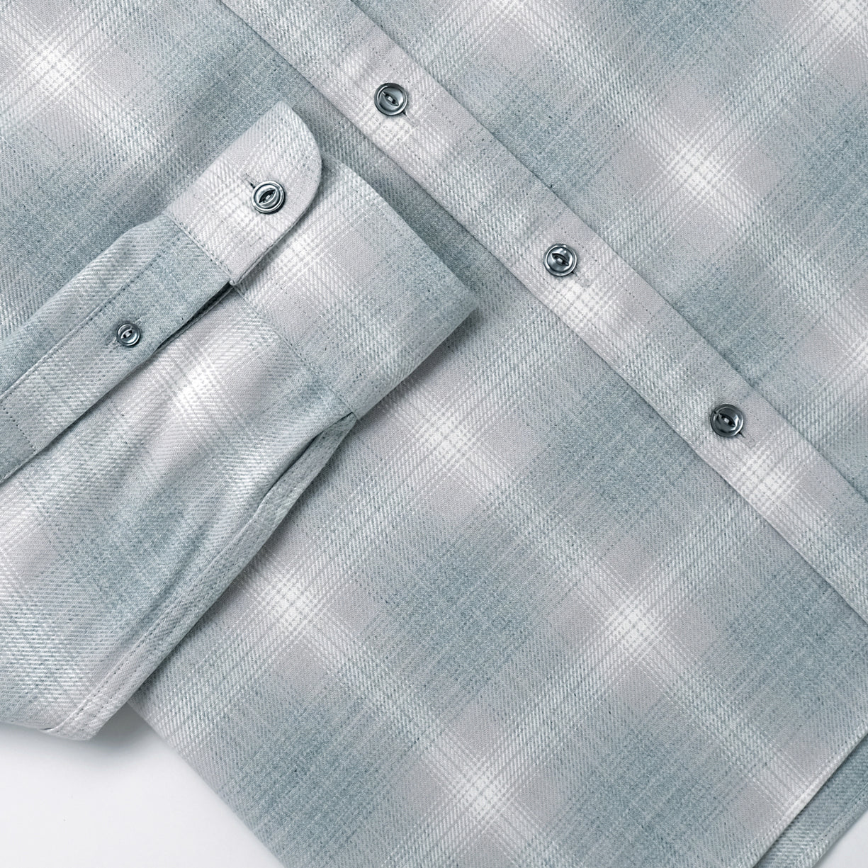 Outclass L/S Easy Shirt - Mist Plaid-Men's Shirts-Brooklyn-Vancouver-Yaletown-Canada
