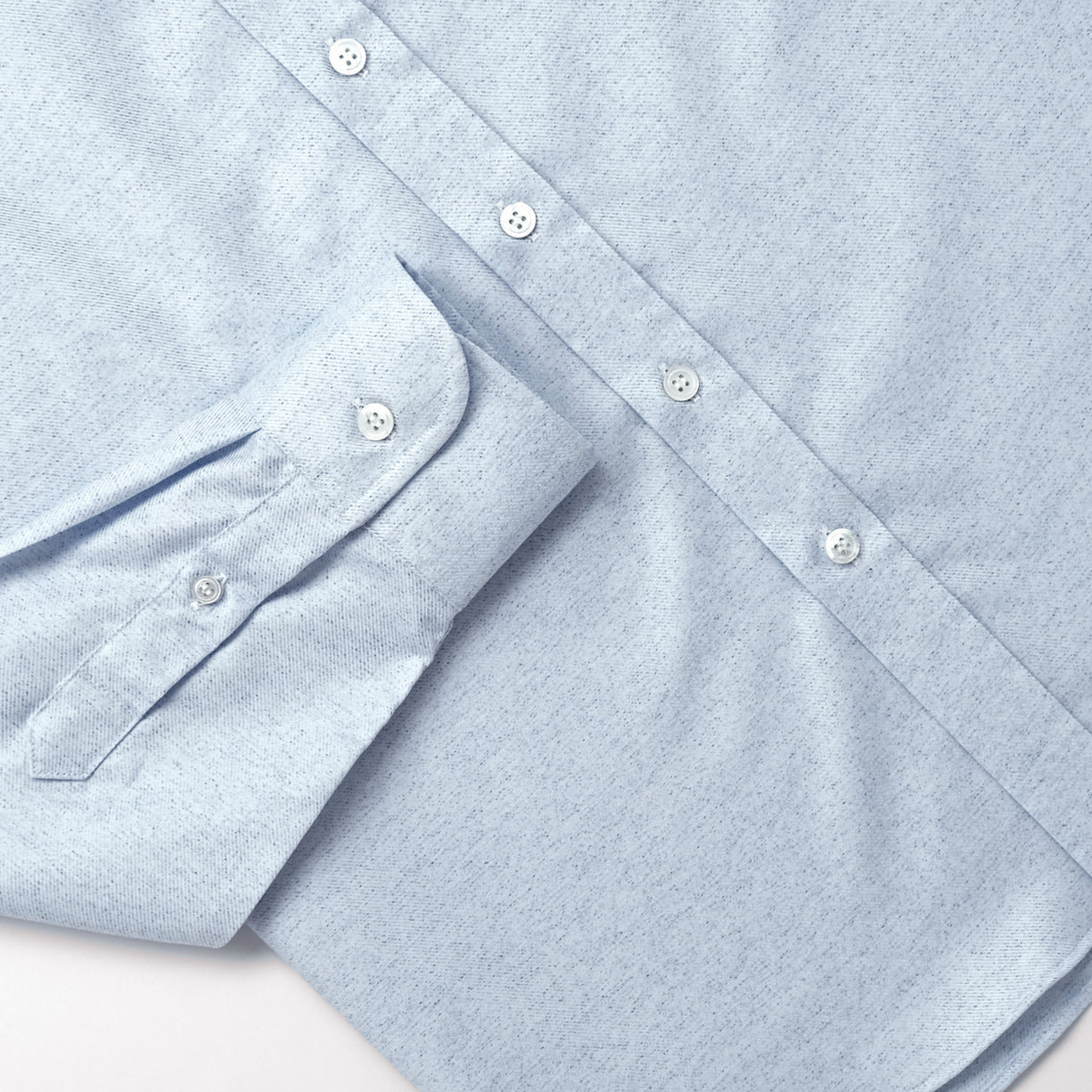 Outclass L/S Classic Shirt - Sky Heather-Men's Shirts-Brooklyn-Vancouver-Yaletown-Canada
