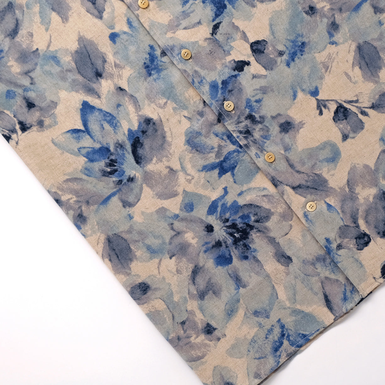 Outclass S/S Havana Shirt - Indigo Bloom-Men's Shirts-Brooklyn-Vancouver-Yaletown-Canada