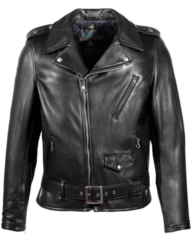 Schott CORE Cowhide Perfecto Leather Jacket-Men&#39;s Leather Jackets-Yaletown-Vancouver-Surrey-Canada