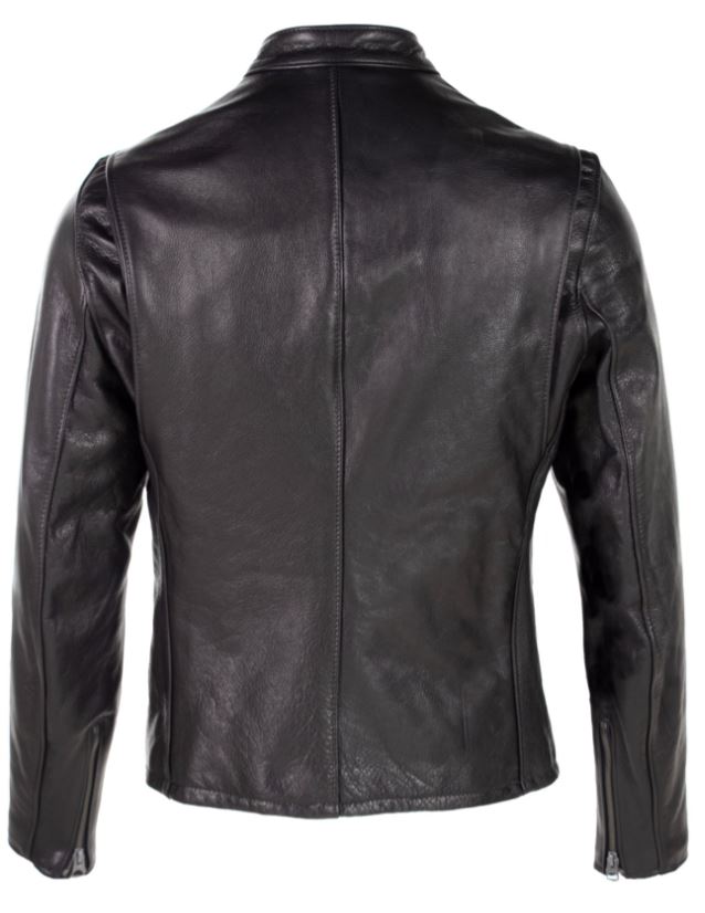 Schott CORE Cowhide Perfecto Cafe Leather Jacket-Men&#39;s Leather Jackets-Yaletown-Vancouver-Surrey-Canada