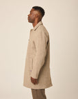 Peregrine Scout Wool Coat - Oak Heringbone-Men's Coats-Brooklyn-Vancouver-Yaletown-Canada