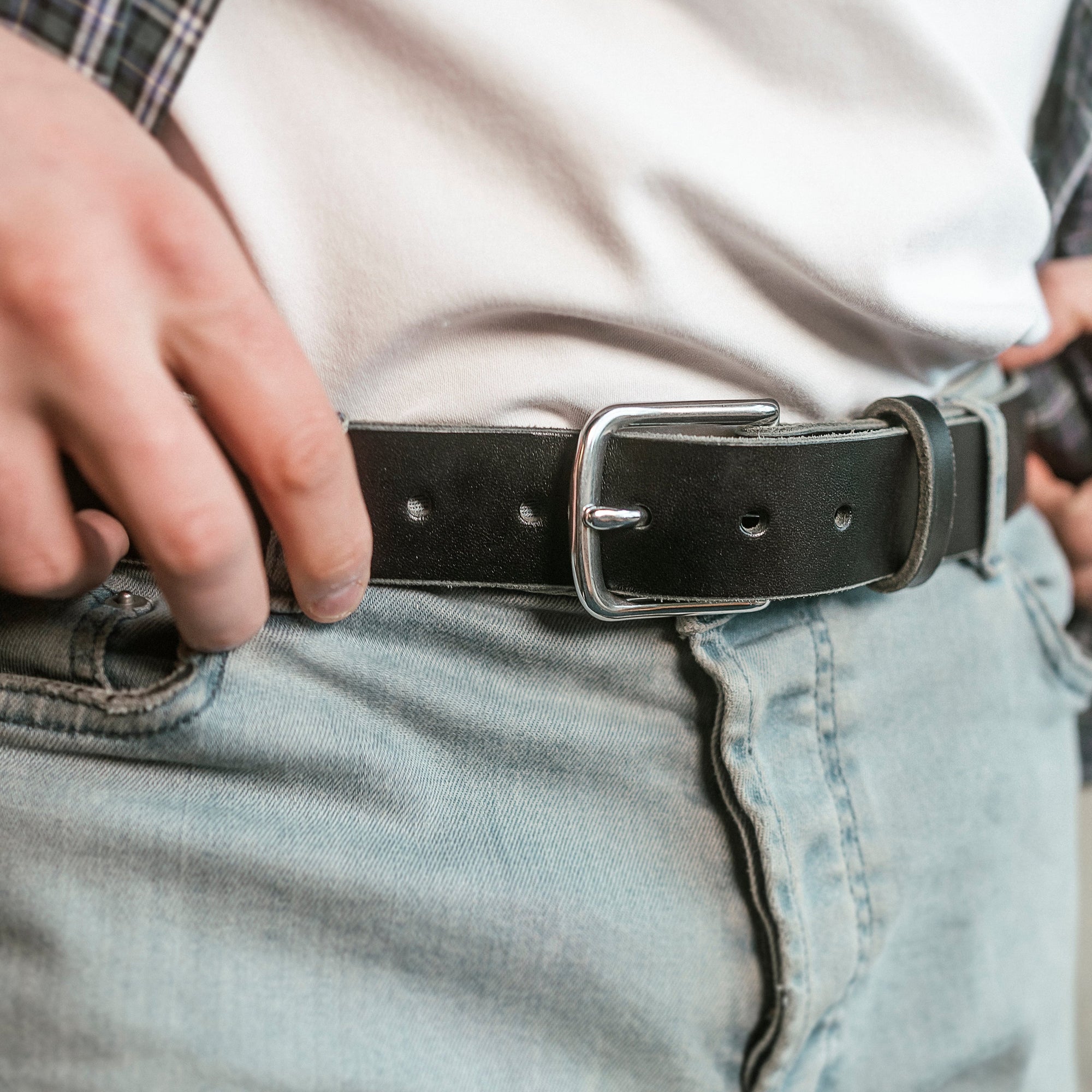 Selde Terre Positano Belt Black-Men's Belts-Brooklyn-Vancouver-Yaletown-Canada