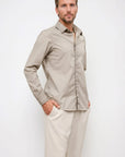 Ploumanach Harrison Poplin Shirt - Grafite-Men's Shirts-Brooklyn-Vancouver-Yaletown-Canada