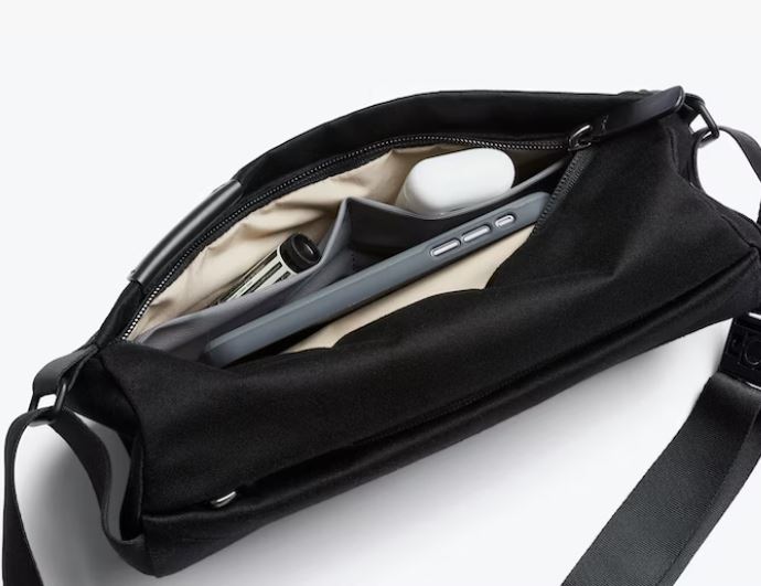 Bellroy CORE Sling Mini Melbourne Black-Men's Accessories-Yaletown-Vancouver-Surrey-Canada