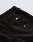Bather Solid Black Swim Trunk - Black-Men's Shorts-Brooklyn-Vancouver-Yaletown-Canada