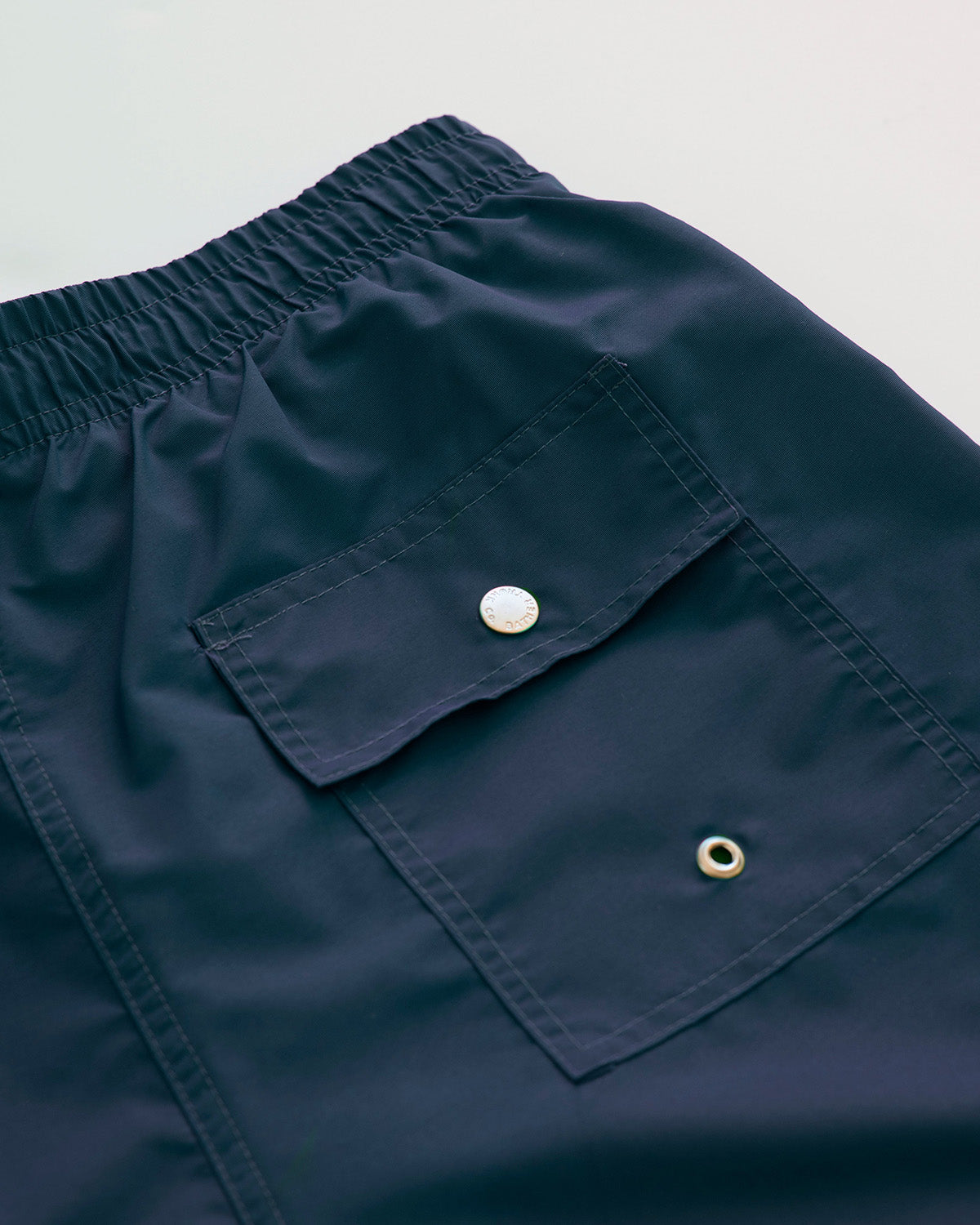 Bather Solid Navy Swim Trunk - Navy-Men's Shorts-Brooklyn-Vancouver-Yaletown-Canada