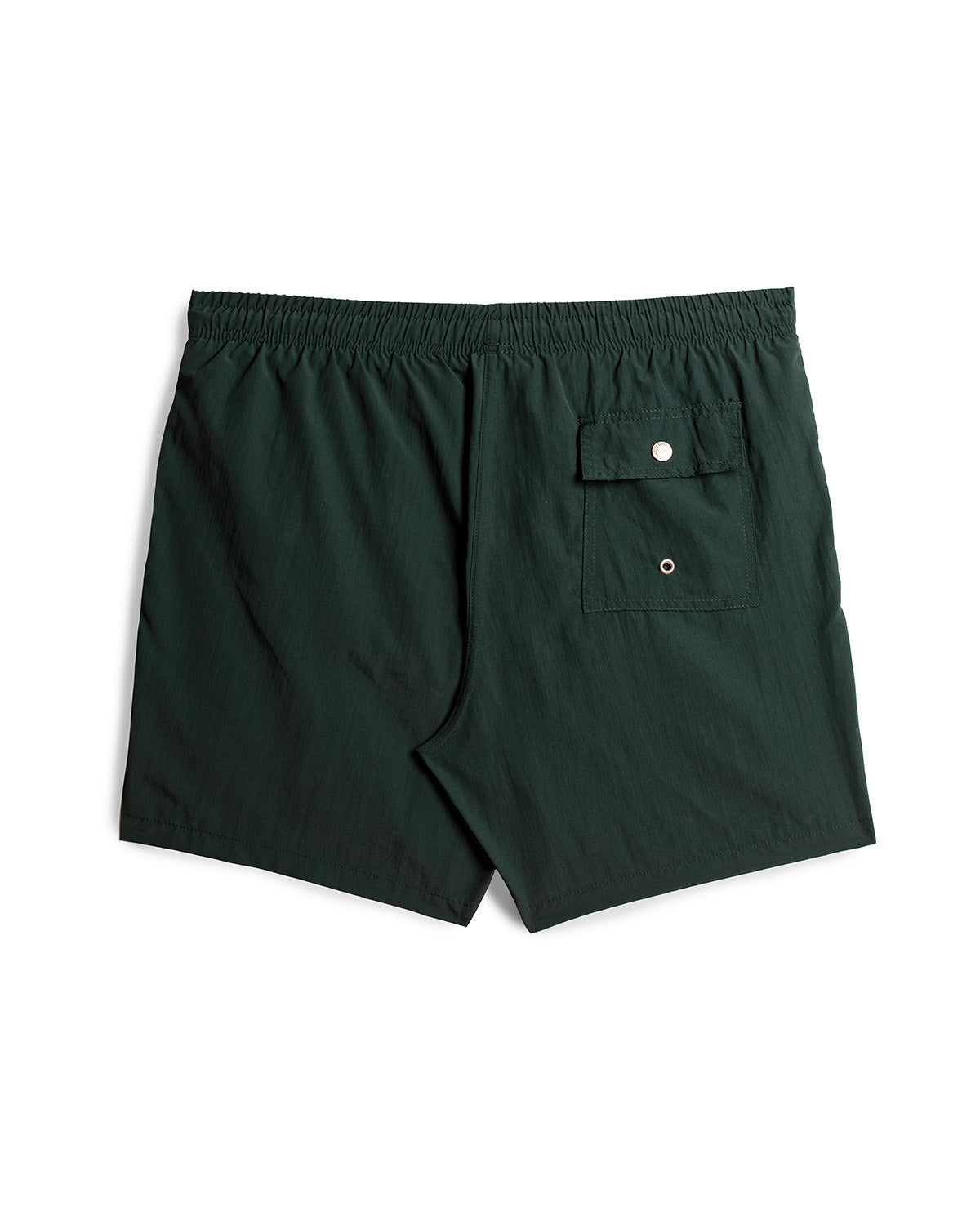 Bather Solid Pine Swim Trunk - Green-Men's Shorts-Brooklyn-Vancouver-Yaletown-Canada