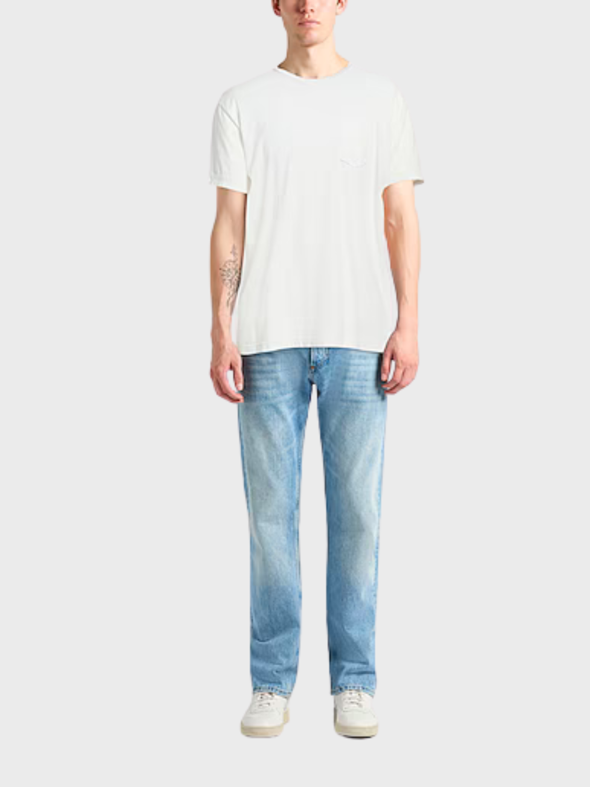 Crossley Bukert1 Pocket Crew Tee Shortsleeve - 2007 Off-Wht-Men's T-Shirts-Brooklyn-Vancouver-Yaletown-Canada
