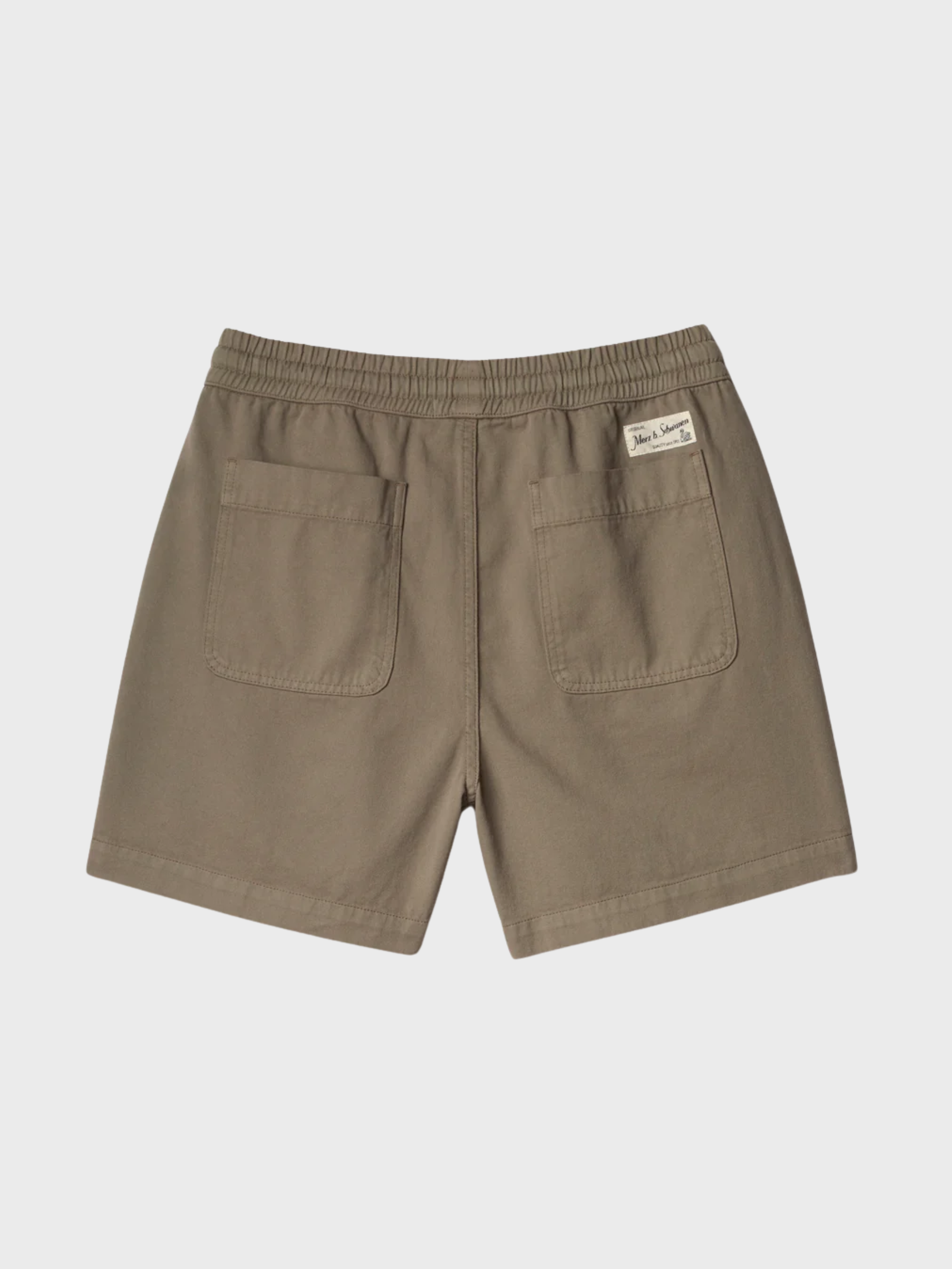 Merz 5" Lightweight Cotton Twill Shorts - Vintage Army-Men's Shorts-Brooklyn-Vancouver-Yaletown-Canada