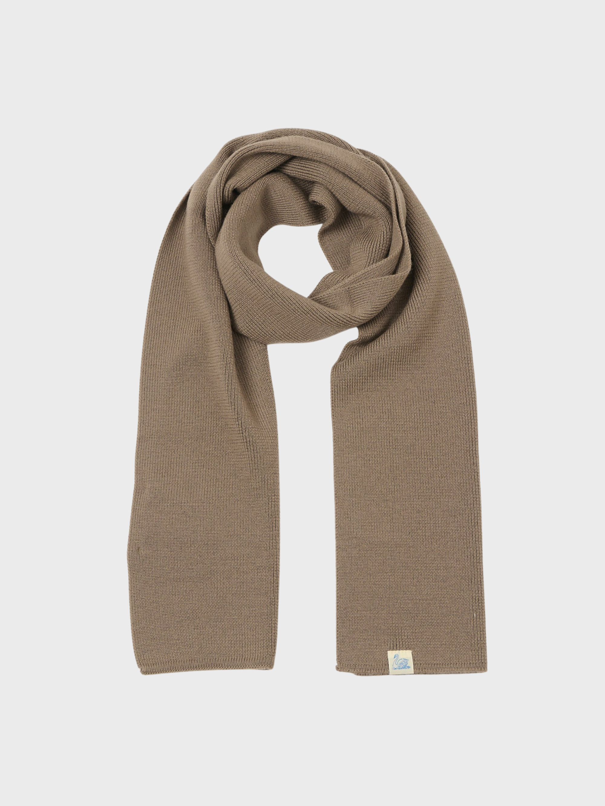 Merz Classic Scarf, Ribbed Structure, Merino Wool - Grain-Men's Accessories-Brooklyn-Vancouver-Yaletown-Canada