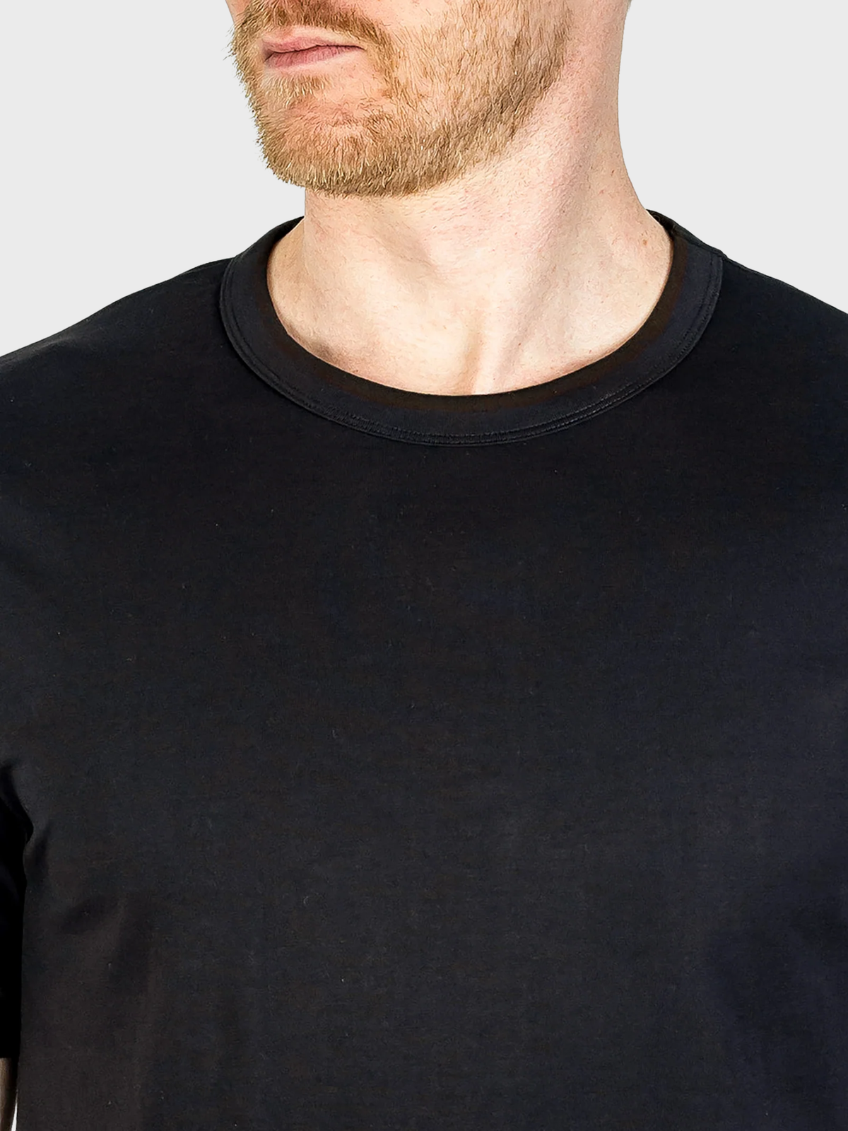 Jude 100% Pima Cotton SS Kris T-Shirt Black-Men's T-Shirts-Brooklyn-Vancouver-Yaletown-Canada