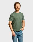 Easy Mondays Crew Neck T Thyme-Men's T-Shirts-Brooklyn-Vancouver-Yaletown-Canada