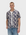 Gabba Tencel Pattern SS Shirt Black with Flowers-Men's Shirts-S-Brooklyn-Vancouver-Yaletown-Canada