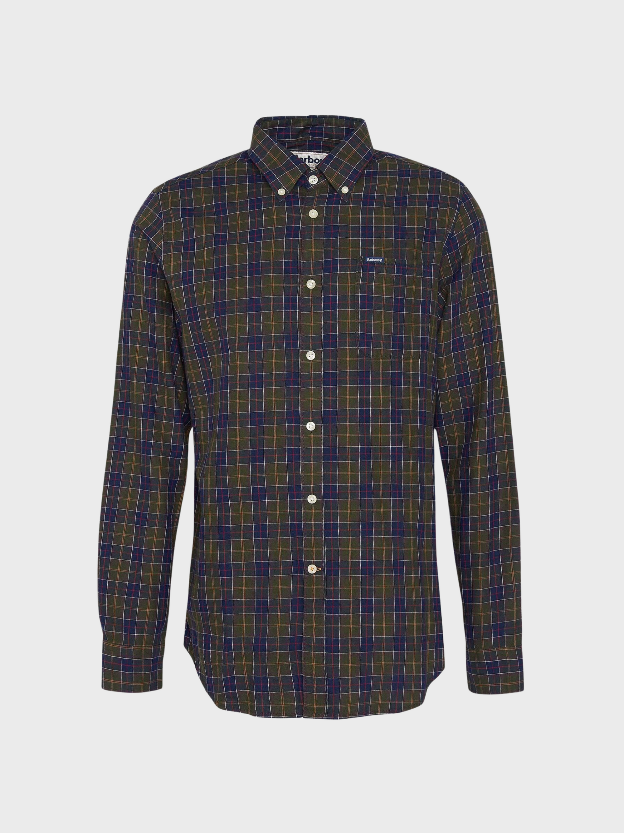 Barbour Shirt Lanark Tan11-Men's Shirts-Brooklyn-Vancouver-Yaletown-Canada