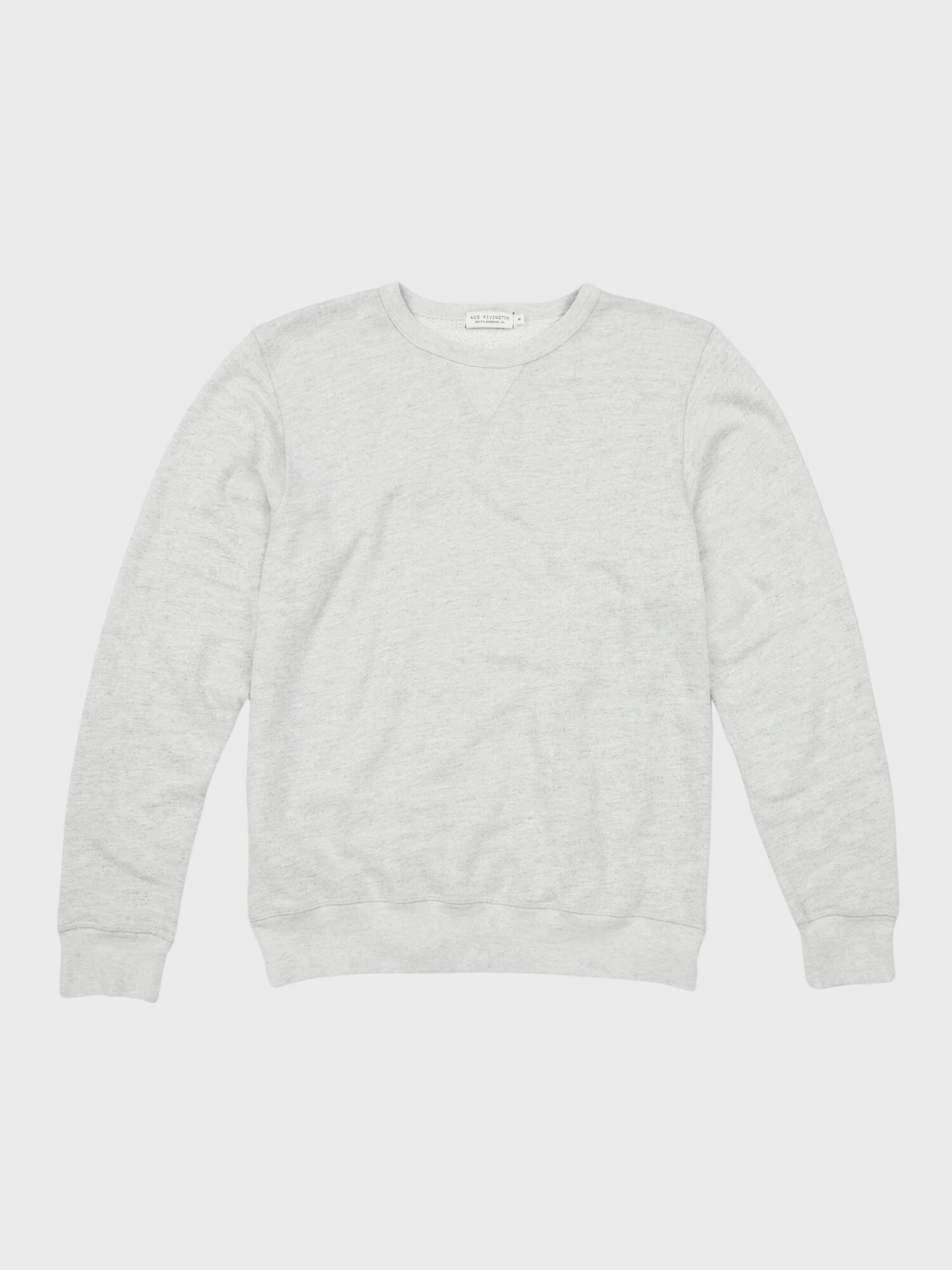 Ace Rivington Vintage Sweatshirt - Crew FW24-Men's Sweatshirts-Medium-Grey Heather-Brooklyn-Vancouver-Yaletown-Canada