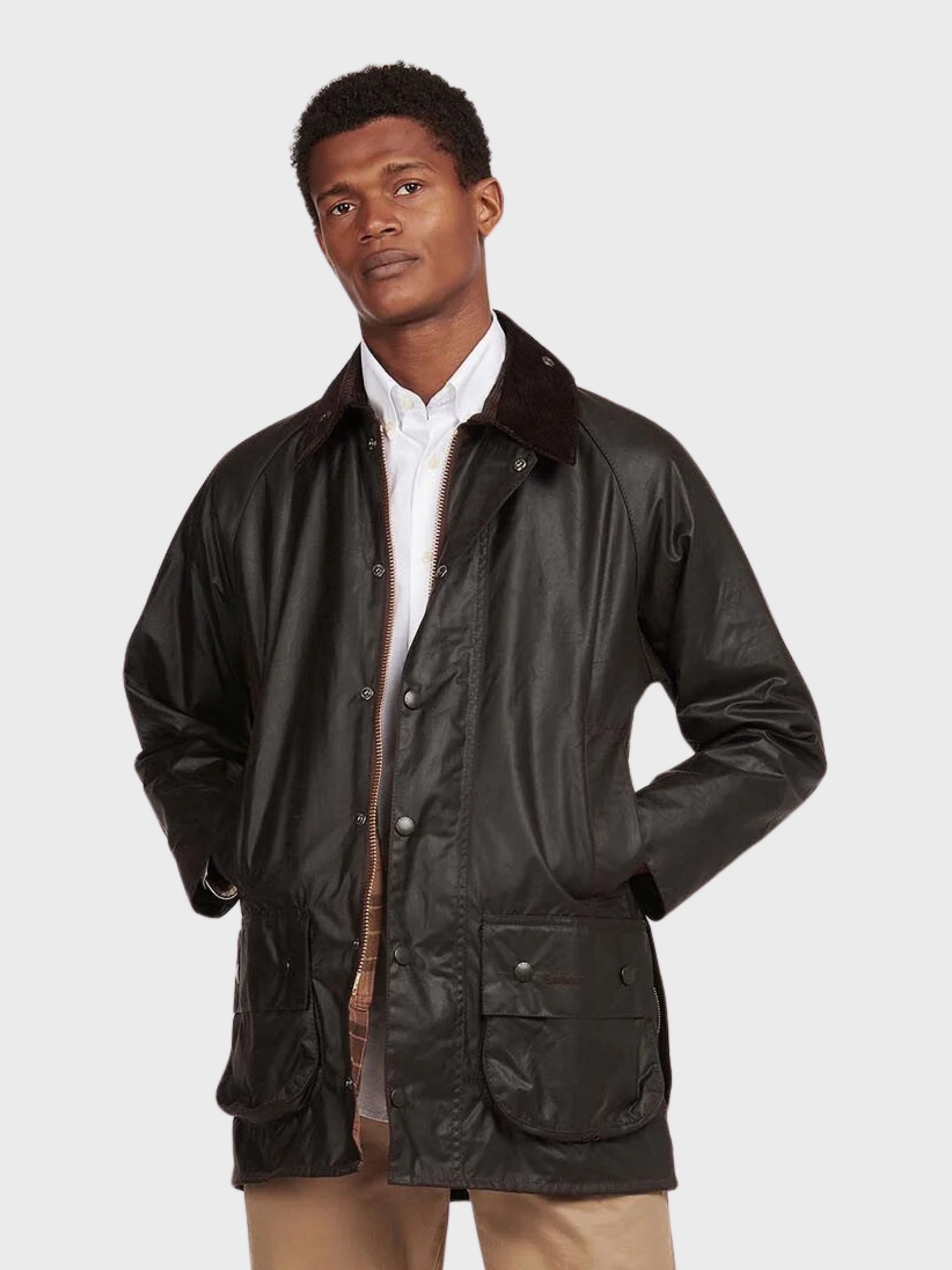 Barbour Beaufort Waxed Jacket - Rustic. Shop Men's Coats. Premium Barbour Beaufort Waxed Jacket - Rustic. Shop Men's Coats. Premium