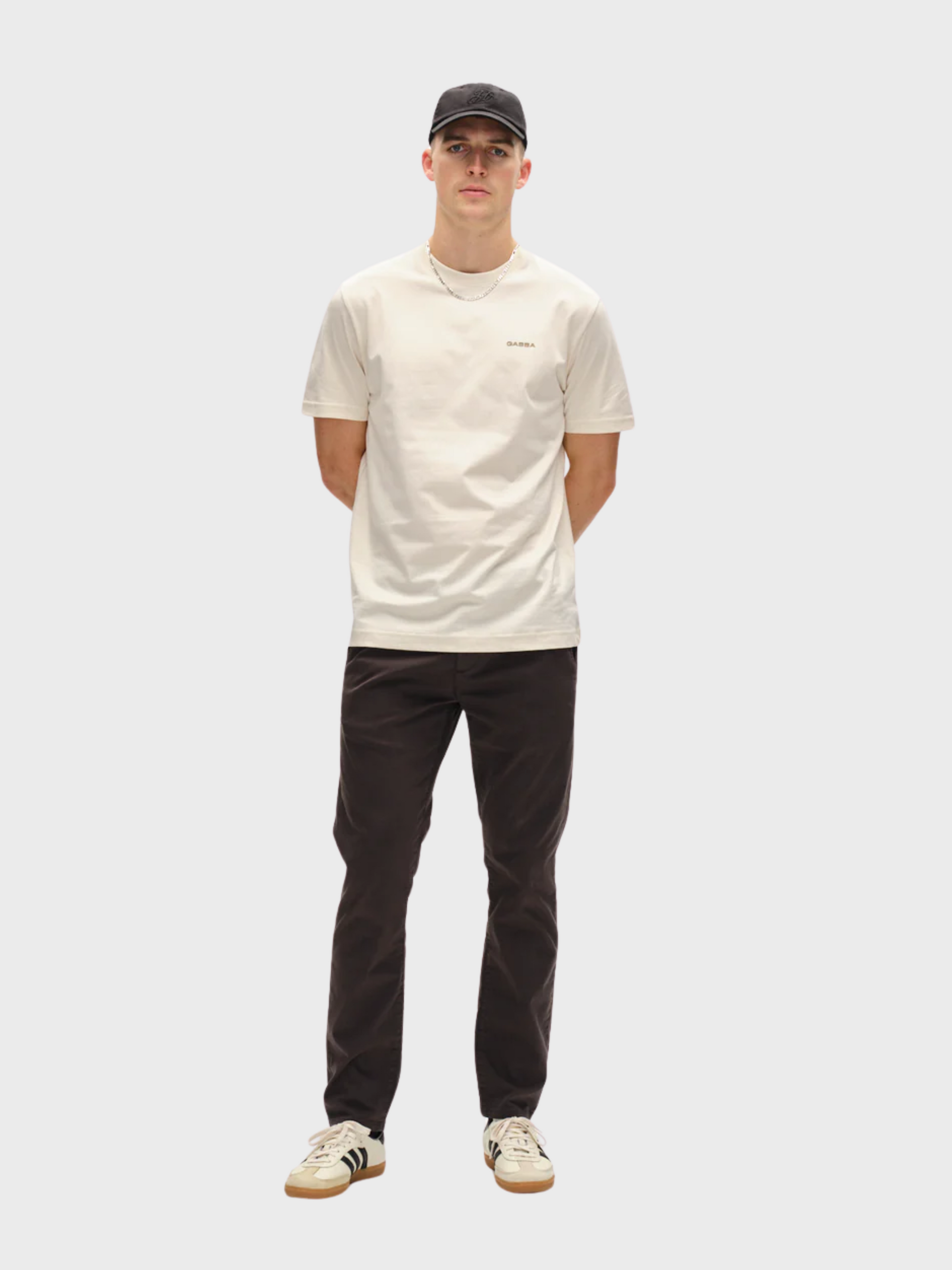 Gabba Paul K3280 Dale Chino - Charcoal-Men's Pants-Brooklyn-Vancouver-Yaletown-Canada