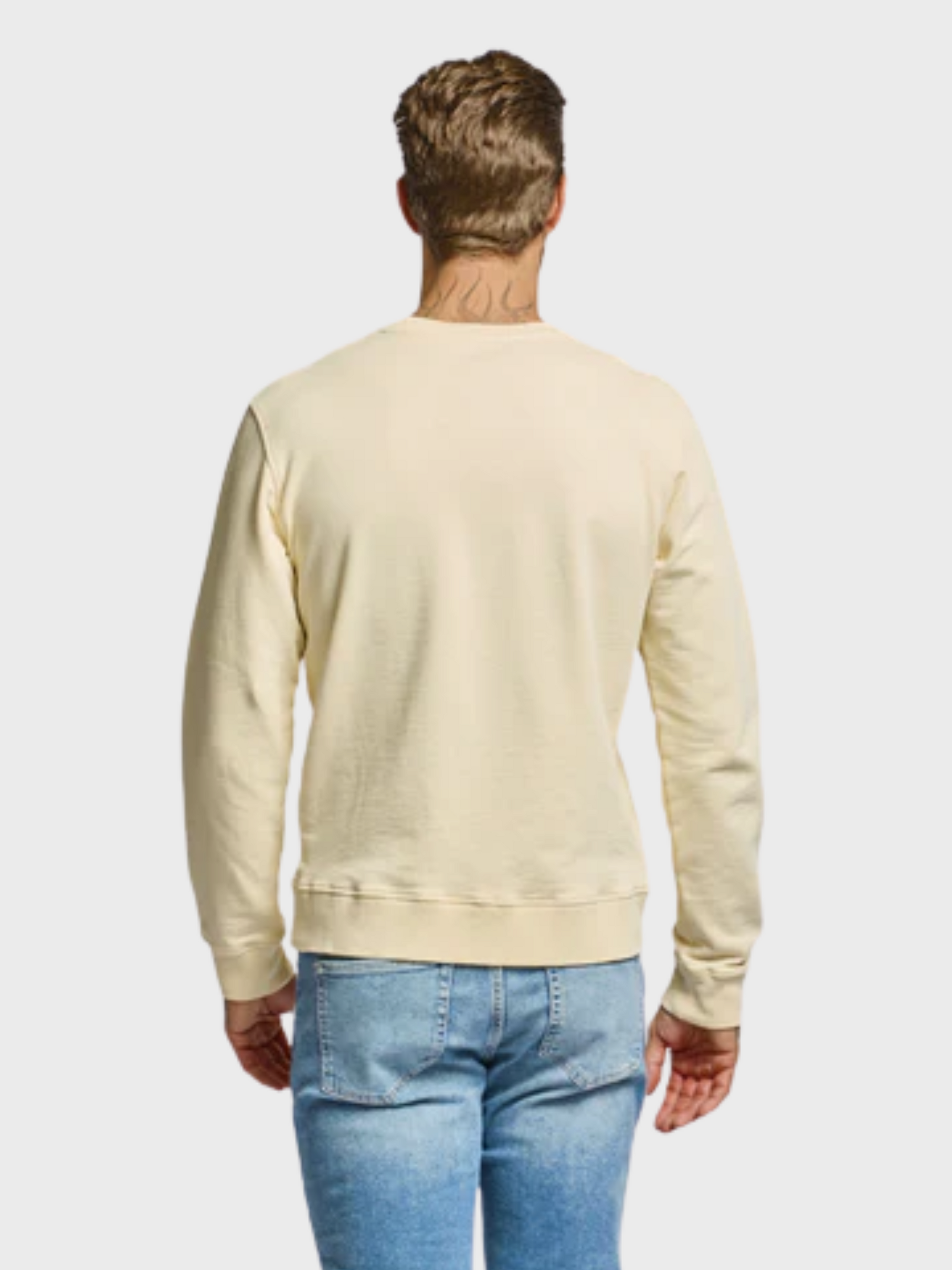 Easy Mondays Sweatshirt Crew Neck Blonde-Men's Sweatshirts-Brooklyn-Vancouver-Yaletown-Canada