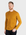 Jude Neale Rogan Waffle Long Sleeve - Mustard-Men's Shirts-Brooklyn-Vancouver-Yaletown-Canada