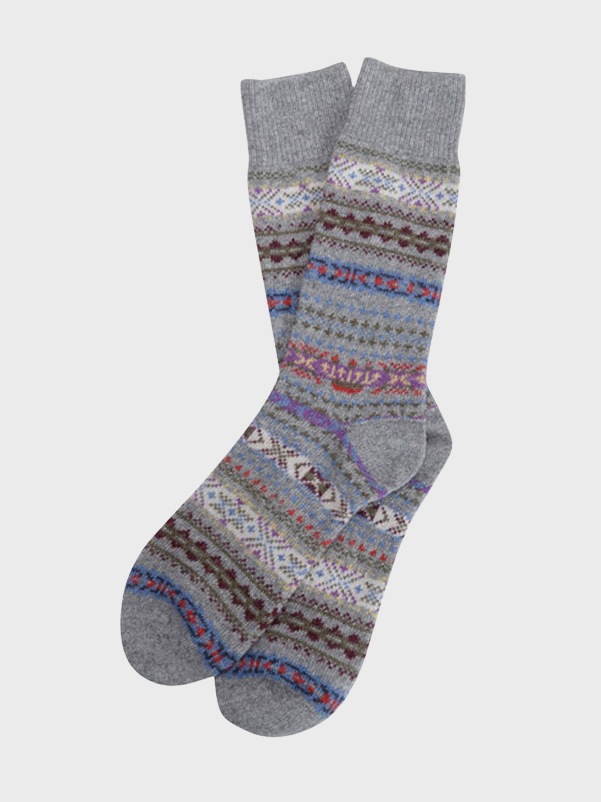 Barbour Boyd Socks - Grey Mix-Men's Accessories-Brooklyn-Vancouver-Yaletown-Canada
