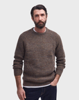 Barbour Horseford Crew Neck Jumper - Sandstone-Men's Sweaters-Brooklyn-Vancouver-Yaletown-Canada