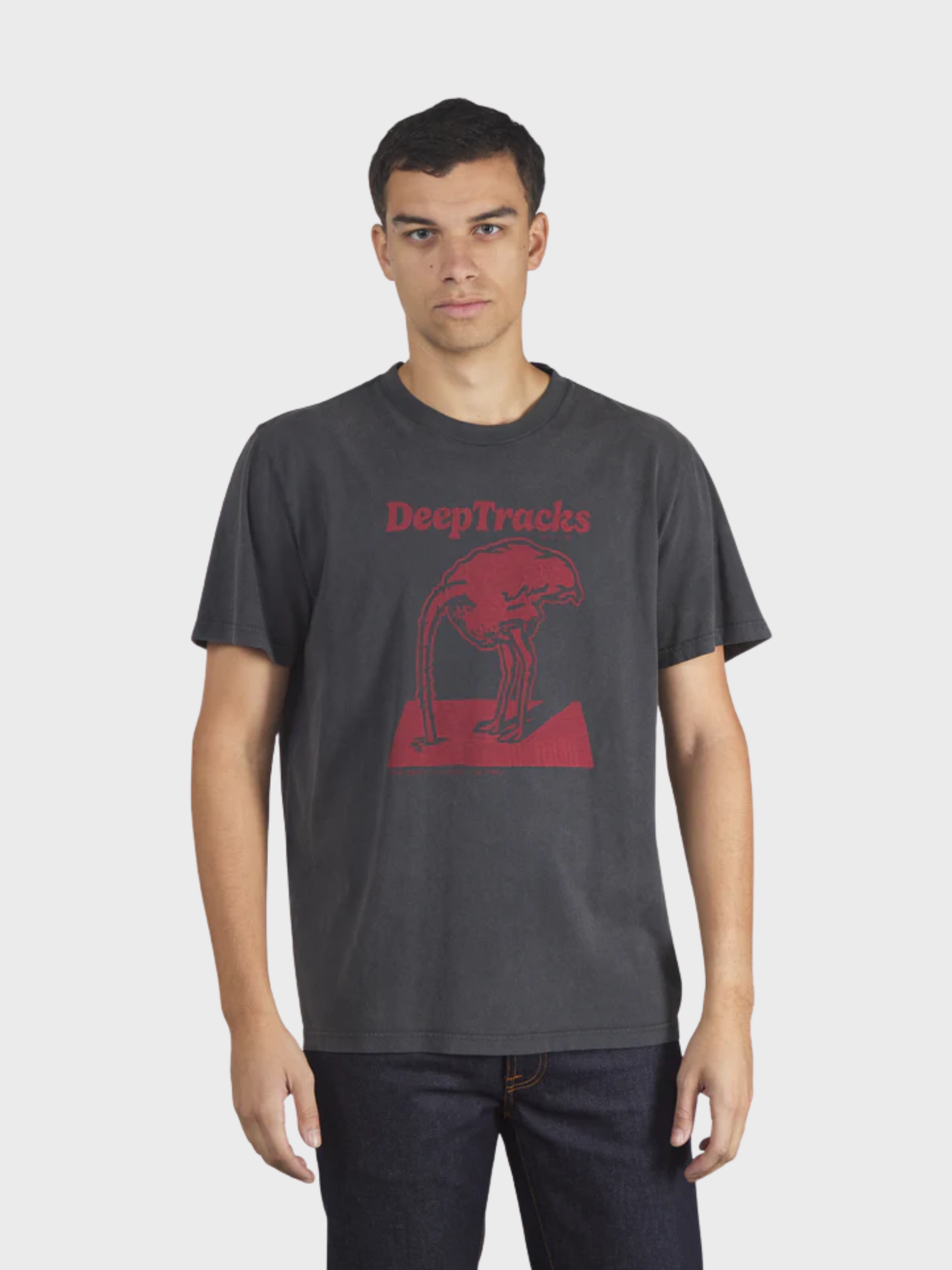 Nudie Roy Deep Tracks T-Shirt-Men's T-Shirts-Brooklyn-Vancouver-Yaletown-Canada