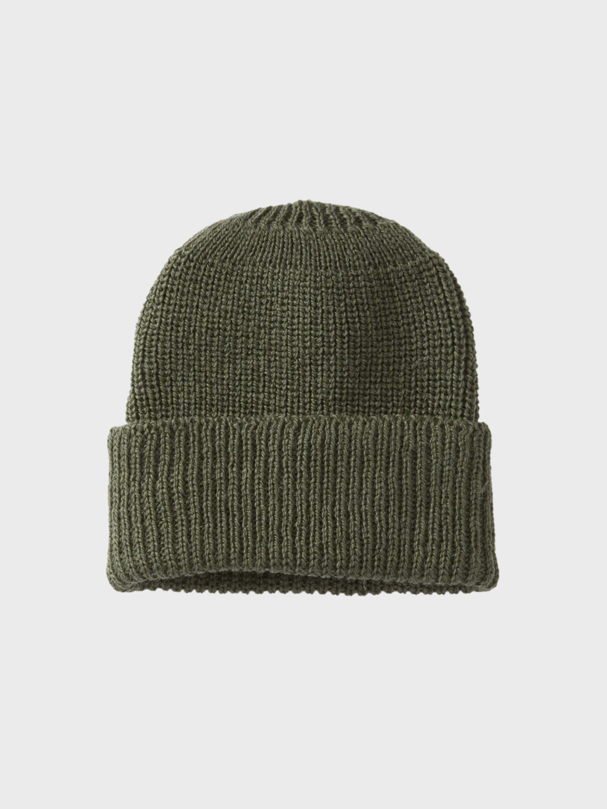Peregrine Porter Ribbed Beanie - Olive-Men's Accessories-Brooklyn-Vancouver-Yaletown-Canada
