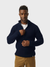 Peregrine Birchall Quarter Zip Jumper - Navy-Men's Sweaters-Brooklyn-Vancouver-Yaletown-Canada