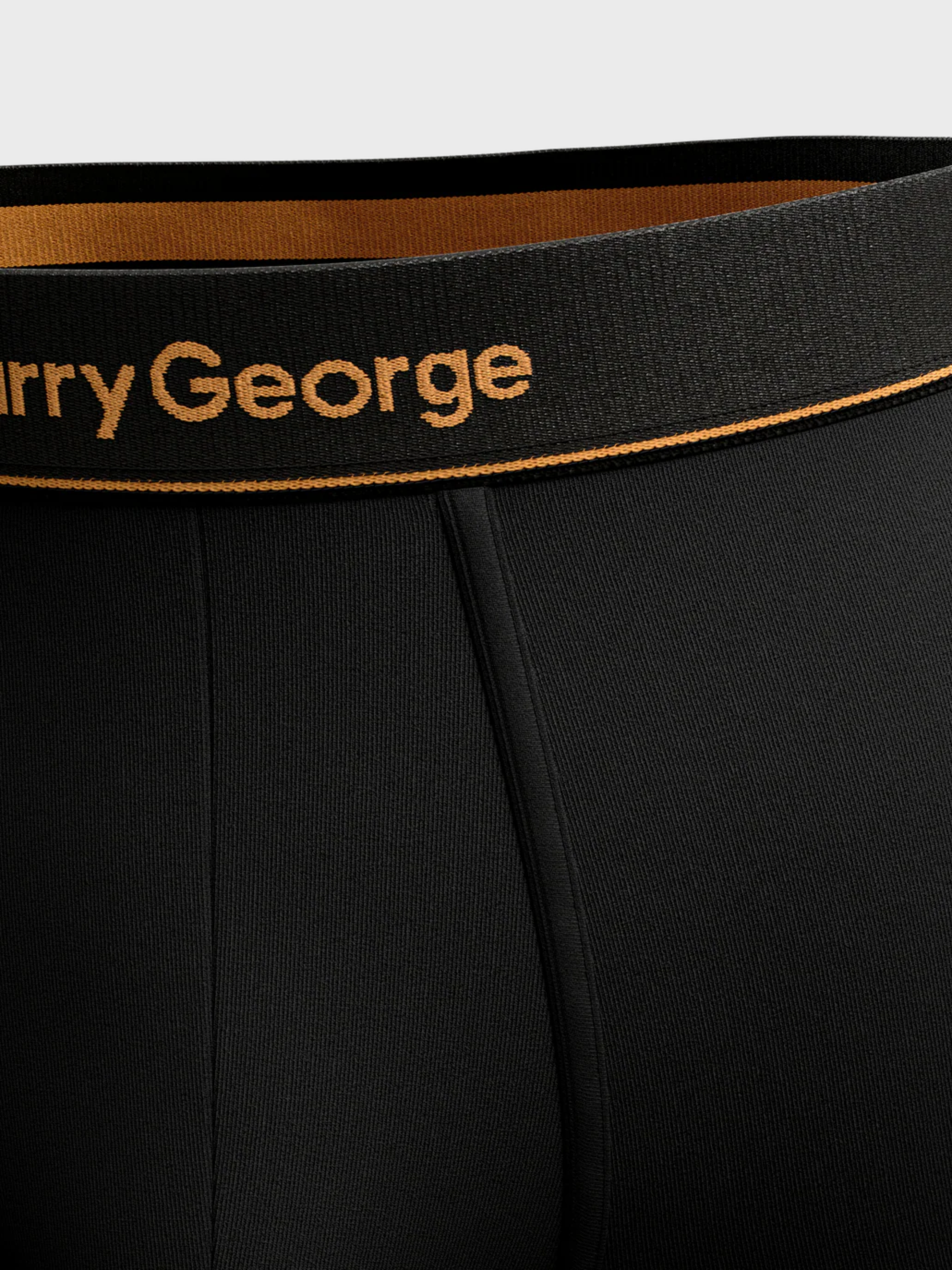 Harry George 2 Boxer Briefs 4" Black-Men's Accessories-Brooklyn-Vancouver-Yaletown-Canada