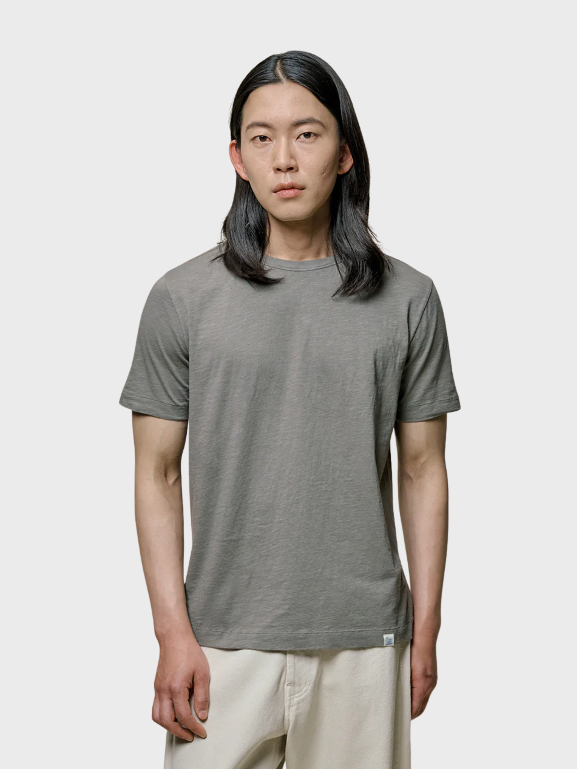 Merz Unisex T-Shirt, Pima Slub Cotton - Vintage Army-Men's T-Shirts-Brooklyn-Vancouver-Yaletown-Canada