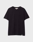 Merz Unisex T-Shirt, Pima Slub Cotton - deep black-Men's T-Shirts-Brooklyn-Vancouver-Yaletown-Canada