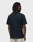 Merz Unisex T-Shirt, Pima Slub Cotton - deep black-Men's T-Shirts-Brooklyn-Vancouver-Yaletown-Canada