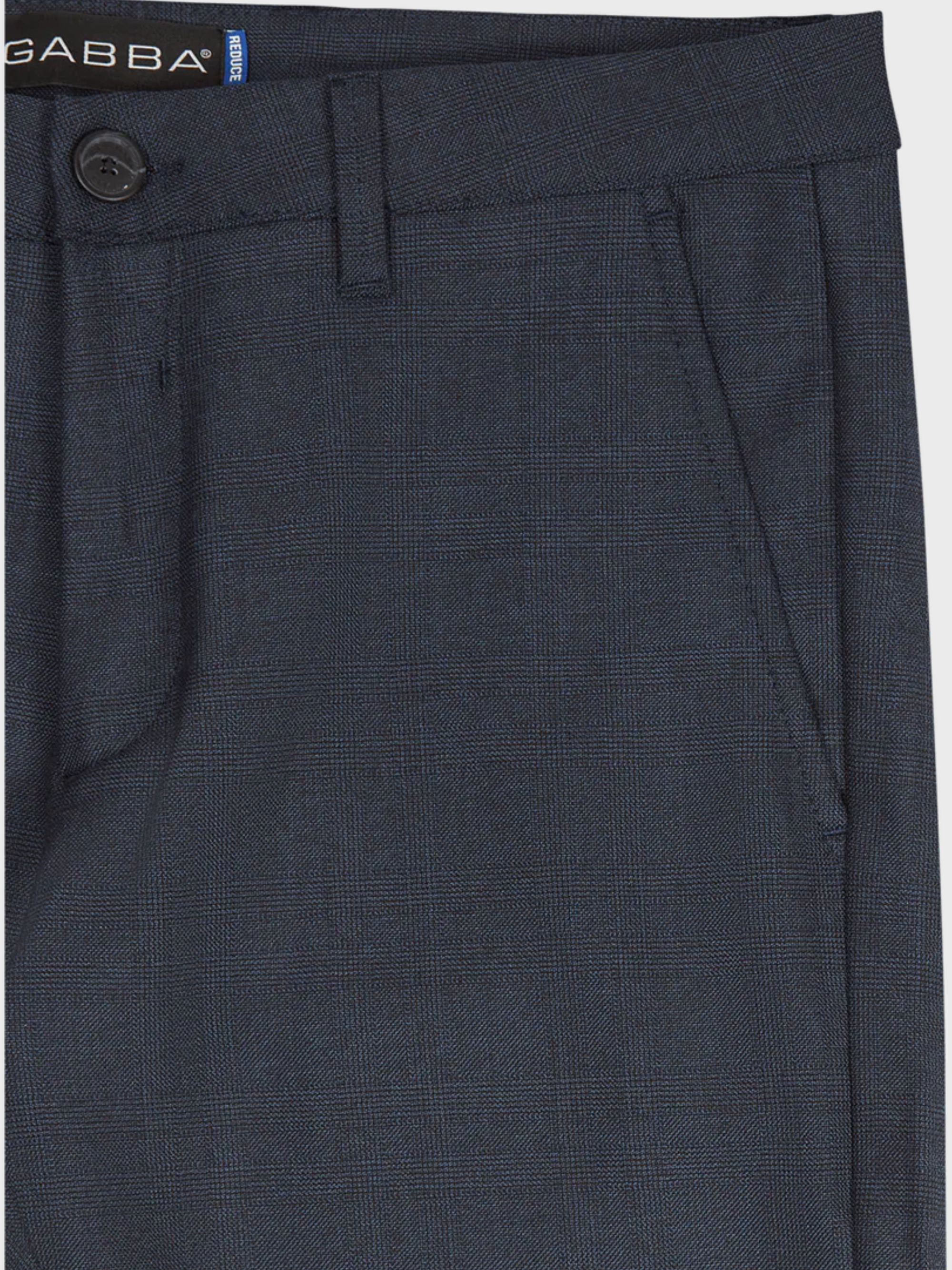 Gabba Paul Class Navy Check-Men's Pants-Brooklyn-Vancouver-Yaletown-Canada