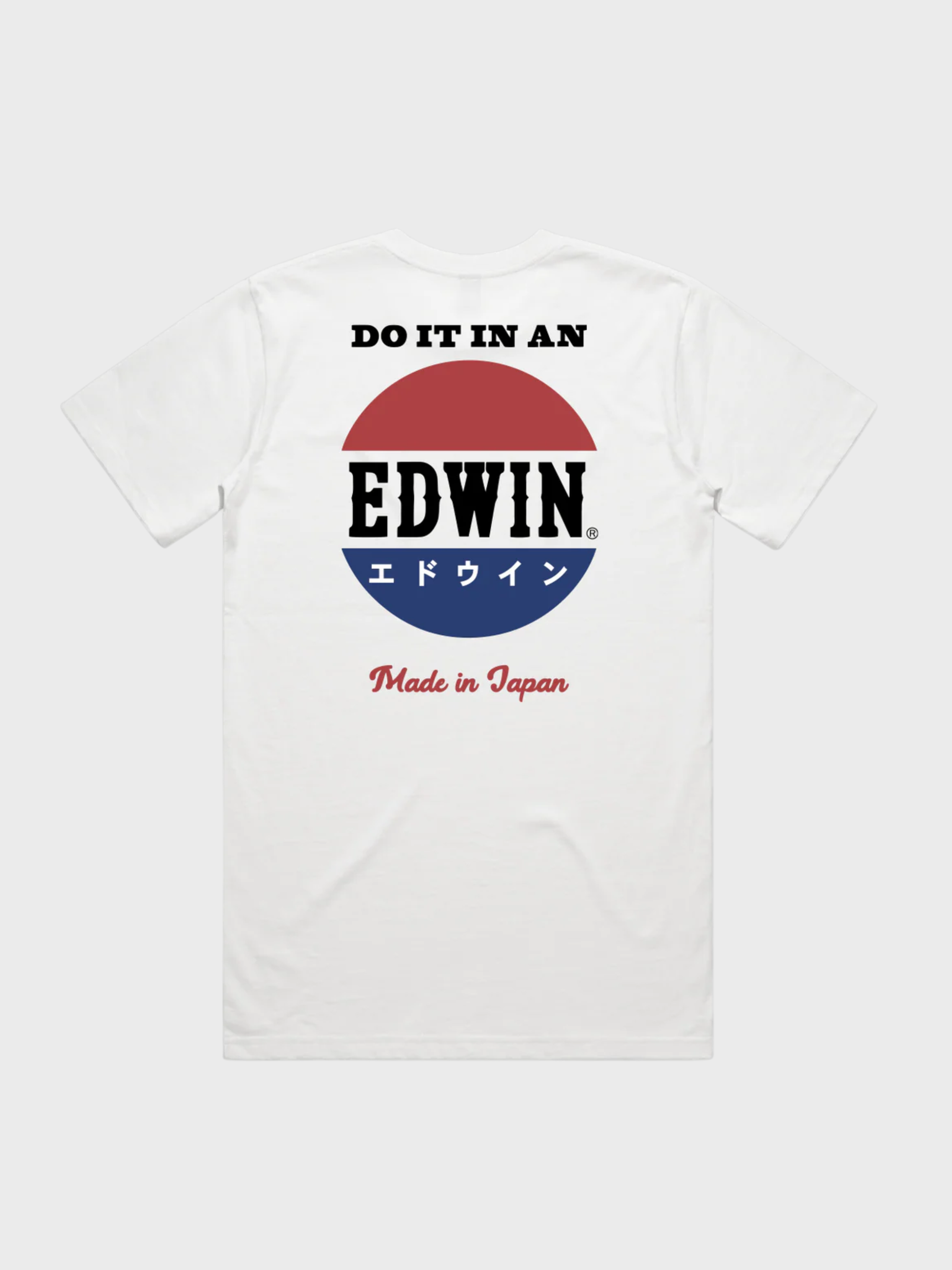 Edwin Edwin Ss Tee - White Datsun-Men's T-Shirts-Brooklyn-Vancouver-Yaletown-Canada