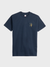 Edwin Edwin Ss Tee - Navy Snake Bar-Men's T-Shirts-Brooklyn-Vancouver-Yaletown-Canada