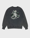 Nudie Palle Sweatshirt Knock-Topus Antracite