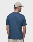 Merz Slub Pima Cotton T-Shirt - Denim Blue-Men's T-Shirts-Brooklyn-Vancouver-Yaletown-Canada