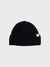 Merz Men's Sturdy Beanie, Waffle Structure, Merino Wool - deep black-Men's Accessories-Brooklyn-Vancouver-Yaletown-Canada