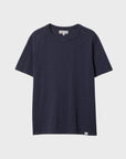 Merz Slub Pima Cotton T-Shirt - Denim Blue-Men's T-Shirts-Brooklyn-Vancouver-Yaletown-Canada