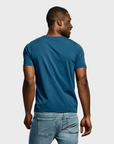 Easy Mondays Crew Neck Petrol-Men's T-Shirts-Brooklyn-Vancouver-Yaletown-Canada