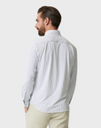 34 Heritage Stripe Shirt White-Men's Shirts-Brooklyn-Vancouver-Yaletown-Canada