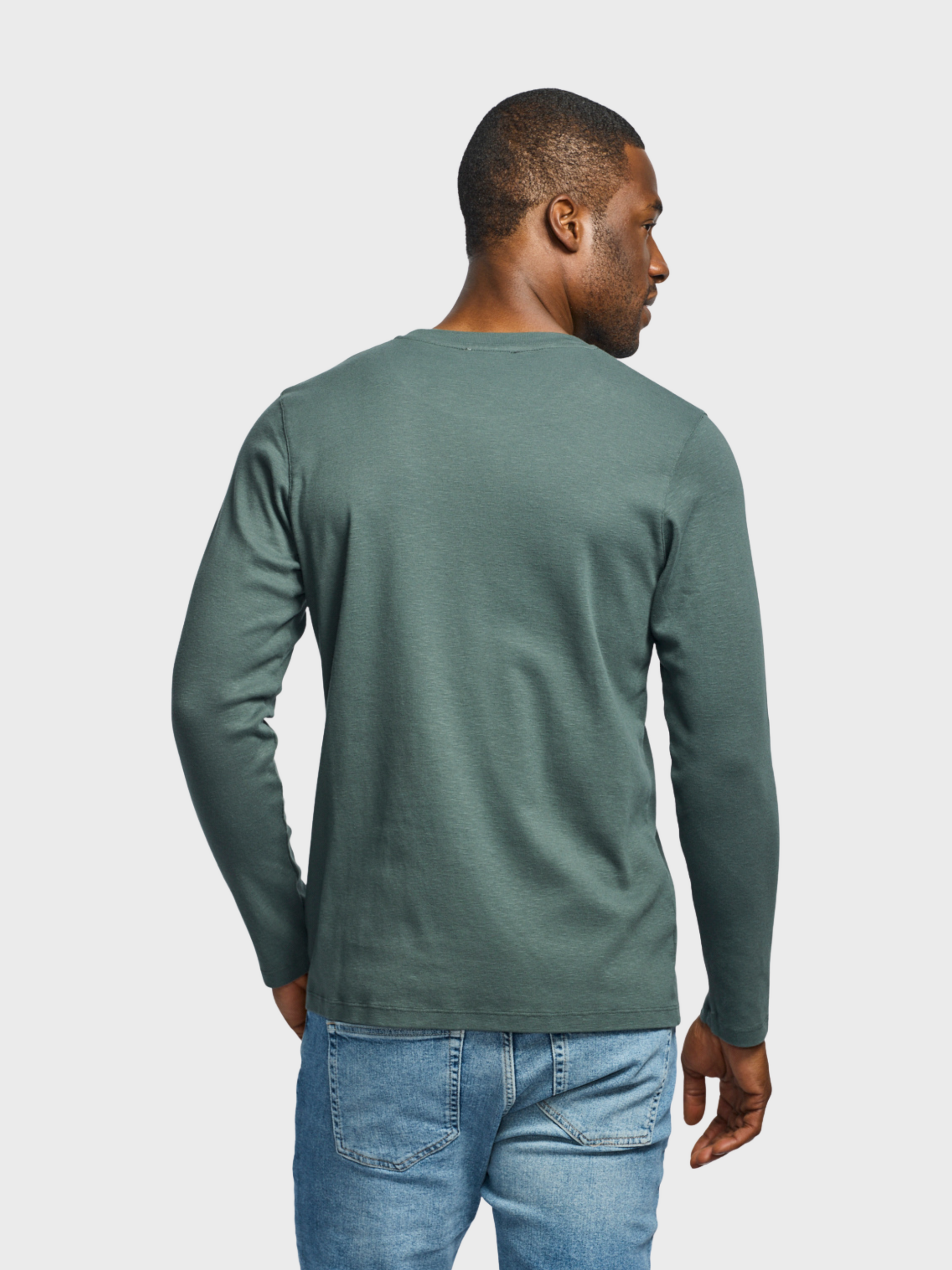 Easy Mondays L/S Crew Slub Shadow-Men's T-Shirts-Brooklyn-Vancouver-Yaletown-Canada