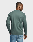 Easy Mondays L/S Crew Slub Shadow-Men's T-Shirts-Brooklyn-Vancouver-Yaletown-Canada
