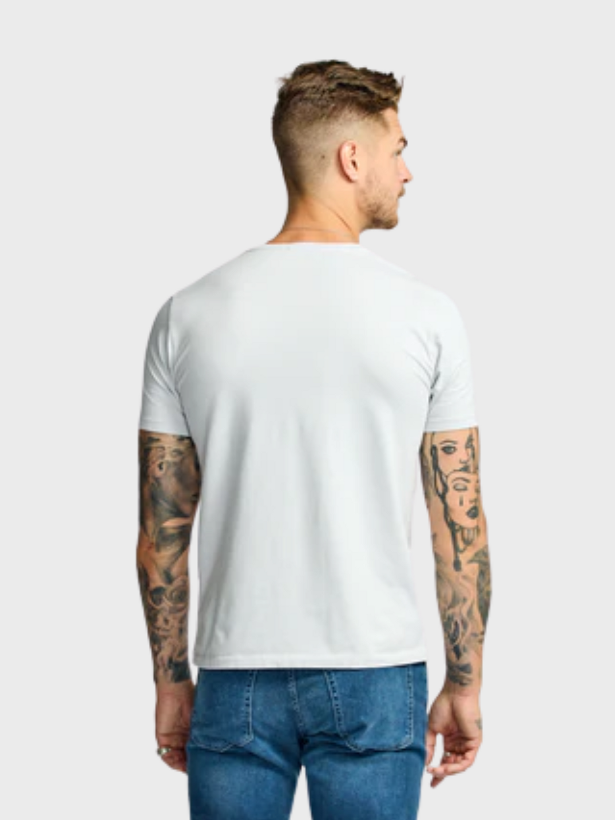 Easy Mondays V Neck Cloud-Men's T-Shirts-Brooklyn-Vancouver-Yaletown-Canada