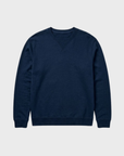 Easy Mondays Slub Cotton Sweatshirt Navy-Men's Sweatshirts-Brooklyn-Vancouver-Yaletown-Canada